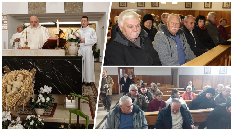 2025-12-27 János napi borszentelés a Katolikus Plébánián